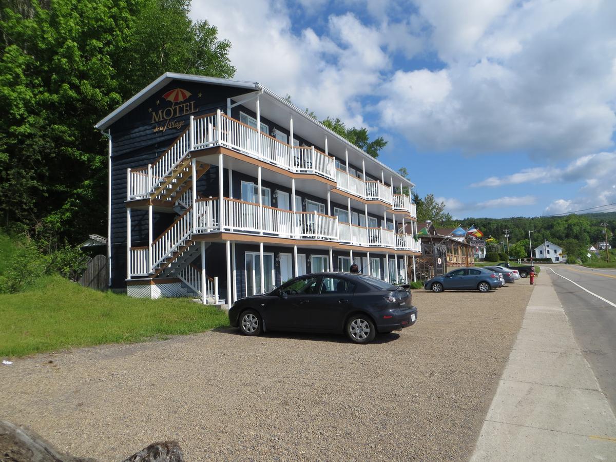 Restaurant Motel De La Plage Saint-Irénée Exteriör bild